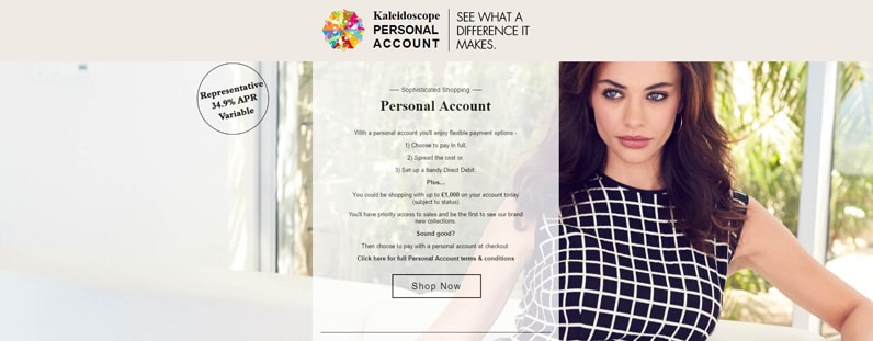 Kaleidoscope Personal Account